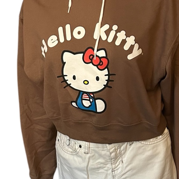 Hello Kitty Brown Hoodie - Picture 2 of 5